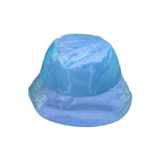 NWT Eugenia Kim Toby Blue Organza Overlay Bucket Hat O/S main image 4